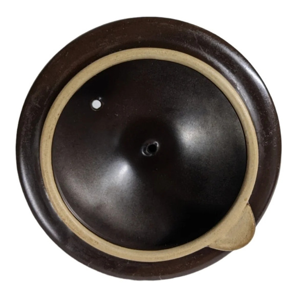 Noritake Folkstone Genuine Stoneware  Teapot 4 Cups Brown - Picture 8 of 9